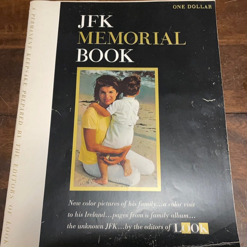Vintage 1964 JFK Memorial Book